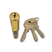 Cylindres de serrure de porte haute sécurité Wonzo Euro Profile 60 65 70 mm en laiton, cylindre de serrure de sécurité pour la maison, serrure de porte à clé