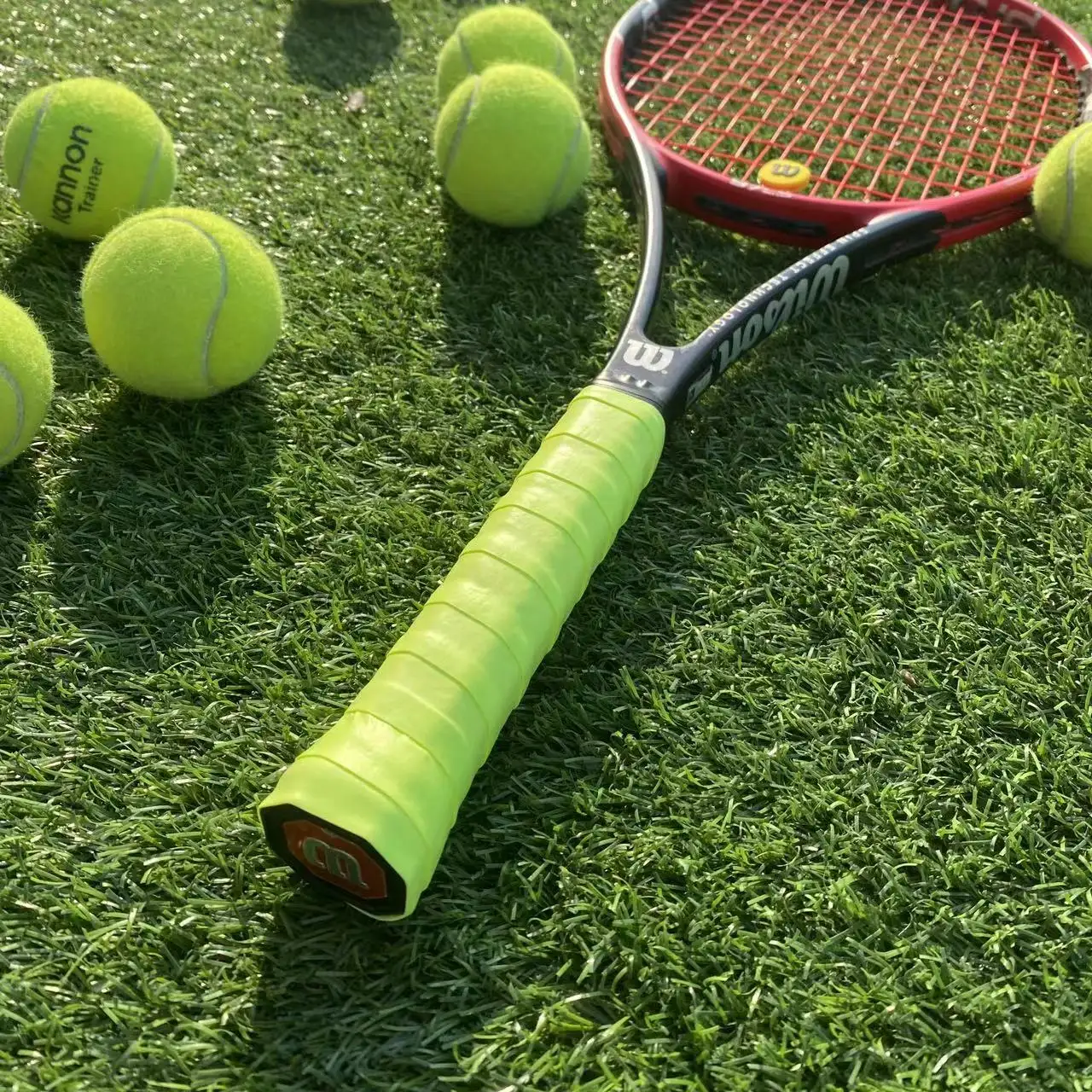 Bandes antidérapantes en silicone PU bon marché utilisées pour les raquettes de tennis/pagaie de pickleball/pagaie de tennis de plage