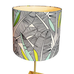 <span class=keywords><strong>Paralume</strong></span> moderno con stampa a foglia <span class=keywords><strong>paralume</strong></span> decorativo - Product Image 4