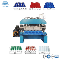 Machine de formage de tuiles hydrauliques Lian Nai, machine de formage de panneaux de toiture en acier revêtu de couleur, service OEM ODM personnalisé