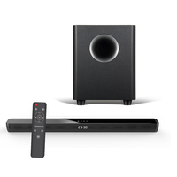 Samtronic 150W Tv Speaker Soundbar Système de caisson de basses 6.5 ''BT5.0 avec haut-parleurs de barre de son Home cinéma sans fil en tissu Surround