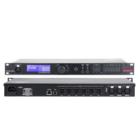 Procesador de Audio DSP Profesional 360, 3 Entradas y 6 Salidas, Controlador Digital de Gestión de Altavoces para Sistemas de Sonido PA Line Array en Vivo