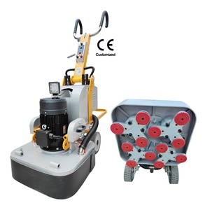 S12-650 Manual Terrazzo Grinding <b>Machine</b> Concrete <b>Polishing</b> <b>Floor</b> Grinder 15HP Motor 380V 11KW High Efficiency Direct - Product Image 3