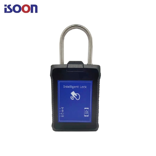 4g Anti Theft Custom Iot Devices E-lock Cargo Security Smart with Gps Tracking Padlock Tracker for Shipping Gps Container Lock