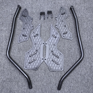 Accessoires pour moto, pare-chocs, barres de protection en acier inoxydable + repose-pieds, adaptés à la modification des pièces NMAX155 2025 - Product Image 3