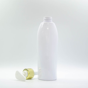 Bouteille en plastique vide avec pompe pour emballage de soins de la peau pour crème solaire Lotion shampooing <span class=keywords><strong>Gel</strong></span> douche Logo sérigraphie - Product Image 5