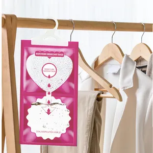 Healthy Hanging Dehumidification Bag Hang Wardrobe Dehumidifier Damp Moisture Dehumidifier Bag