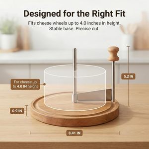 Rouleau à fromage en bois avec lame tranchante pour Tête <span class=keywords><strong>de</strong></span> Moine, chocolateries, cafés et usage domestique - Product Image 3