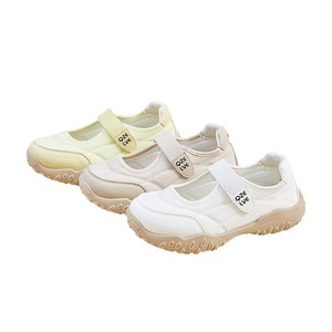 Chaussures de sport décontractées à semelle épaisse blanches style rétro coréen pour femme, nouvelle collection printemps/été, à scratchs, pour l'entraînement et le commerce international - Product Image 5