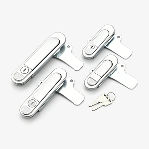 Cerradura Eléctrica para Panel Tipo AB302 con Llave y Botón de Presión para Paneles Eléctricos Seguros - Product Image 2