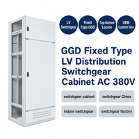 Armoire de commutation LV Wanbo-524 GGD, type fixe, AC 380V, pour intérieur, prix usine OEM Chine