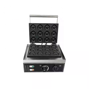 Nueva Máquina Eléctrica Comercial para Donuts con Revestimiento Antiadherente y Calentamiento de Doble Cara para Uso en Panaderías, Alta Eficiencia, para Donuts a Base de Harina - Product Image 3