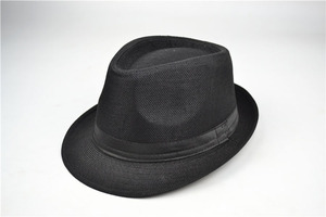 Cheap Custom Logo Character Style Panama Fedora Natural Grass Straw <b>Hats</b> <b>for</b> Unisex Outdoor Travel Ski Beach Jazz - Product Image 5