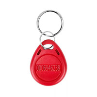 Tarjeta de identificación IC, llavero con control de acceso y tarjeta de control de asistencia, tarjeta de identificación de asistencia para empleados de la empresa