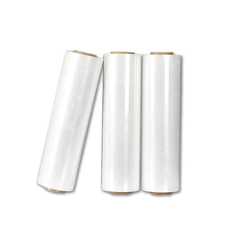 Lldpe Krimpt Clear Roll Strech Film Voor Het Verpakken Van Stretch Wrap Film