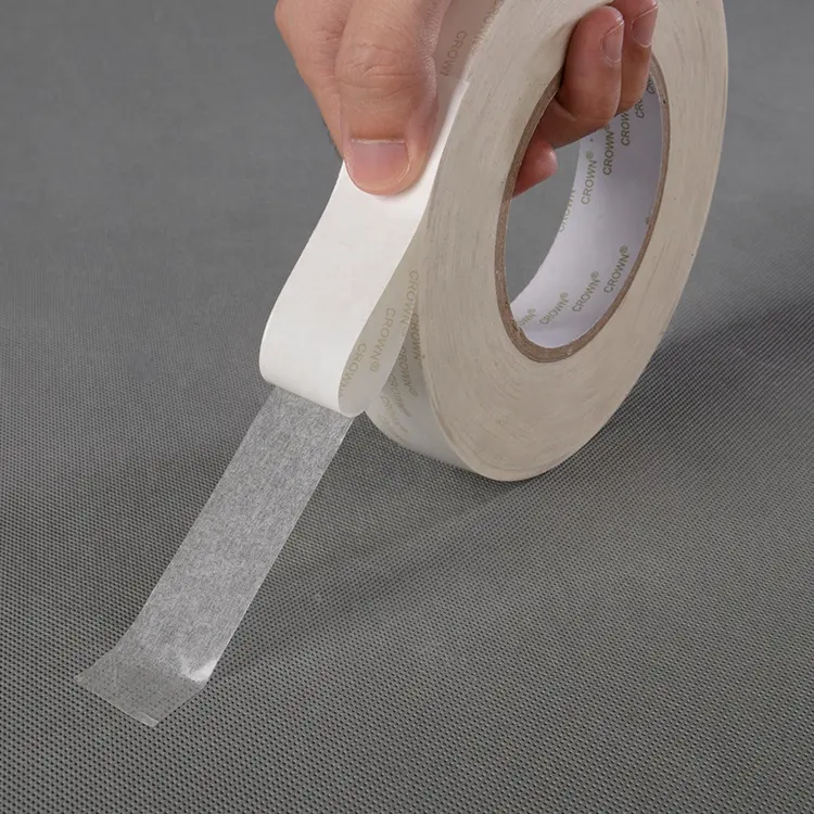 Ultra Tipis 0.03 Mm Tugas Super Jelas Adhesi Tinggi Akrilik Film Satu Lapisan PET Tape