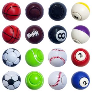 Gyroscope de football, gyroscope de rugby, gyroscope de baseball, gyroscope de tennis, gyroscope sphérique rotatif bleu - Product Image 5