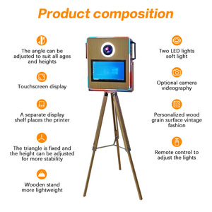 Portable ralenti vidéomaton <span class=keywords><strong>360</strong></span> cabine vidéo photomaton caméra rotative à <span class=keywords><strong>360</strong></span> degrés 369 <span class=keywords><strong>360</strong></span> photomaton rotation manuelle automatique - Product Image 4