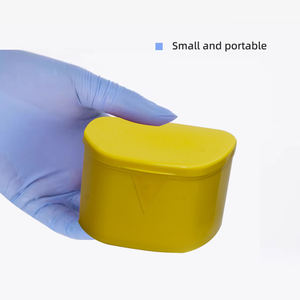 Estuches coloridos para dentaduras postizas con logo personalizado, caja dental, protector bucal, retenedor, contenedor portátil para baño, ZGBROTHERS - Product Image 4