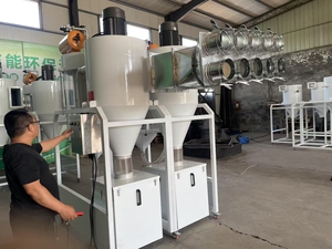 Nouvel aspirateur à <span class=keywords><strong>tourbillon</strong></span> à demi-pression négative pour granulats plastiques, type ESP - Product Image 6