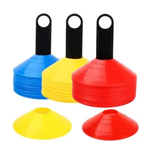 2inch Soccer Cones Agility Training Disc Cone with Carry Bag and Holder for Football Basketball Sports Field Cone