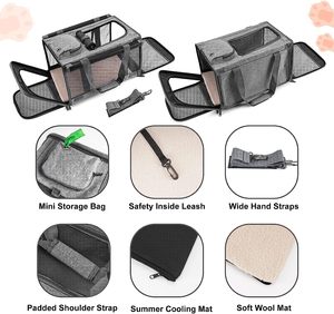 Hot Sale Pet <strong>Carrier</strong> Bag Airline Approved <strong>Small</strong> <strong>Dog</strong> <strong>Carrier</strong> Soft Sided Collapsible Portable Travel <strong>Dog</strong> <strong>Carrier</strong> - Product Image 4