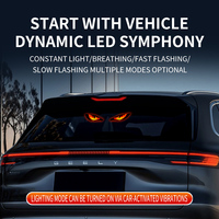 Panneau lumineux RGB Devil Eye, état neuf, motif flexible, panneau d'affichage pour camion et voiture avec yeux de démon LED, contrôle par application et télécommande