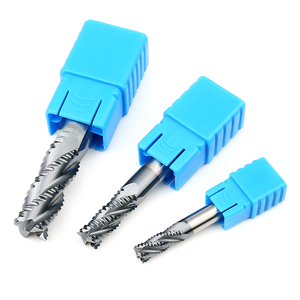 M2Al <strong>M35</strong> M42 High Speed Steel 4-Flute Milling Cutter Solide Carbide Fine Tooth Altin Coating for OEM ODM Metal Steel Roughing - Product Image 3