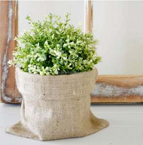 Sac de pot de jardin en toile de jute recyclée pour le jardin - Product Image 3