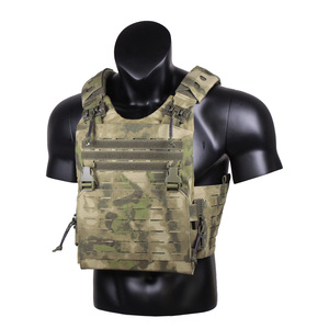 Chaleco Táctico Molle <span class=keywords><strong>Elytra</strong></span> con Corte Láser, Sistema de Chaleco Táctico, Tejido Compuesto, Camuflaje AFG, Poliéster, Unisex, Nailon 100 - Product Image 4