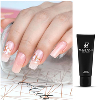 Extension d'ongle Mazy solide anti-adhésif pour vernis DIY LED UV Lamp Cure Eco-Friendly Non-Toxic Natural Designer