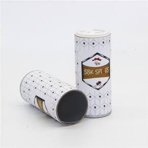 ورق كرافت قابل للتحلل الحيوي أنبوب لتعبئة الملح والتوابل اسطواني مطبوع مطبوع صناعة الغذاء والتغليف والتغليف والتغليف - Product Image 3