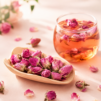 Thé de rose du Yunnan, pétales de rose séchés naturels, thé aux fleurs de qualité supérieure, qualité alimentaire, fournisseur en gros