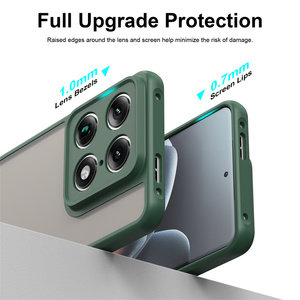 Coque de téléphone portable transparente effet <span class=keywords><strong>mat</strong></span>, souple en TPU et rigide en PC, antichoc, pour Moto X70 Air Pro/Edge 70 Ultra - Product Image 3