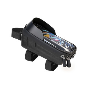 Nouvelle <span class=keywords><strong>Sacoche</strong></span> de Vélo Étanche à Coque Rigide pour Tube Supérieur, Guidon ou Selle, 1L, pour Rangement et Téléphone, pour <span class=keywords><strong>VTT</strong></span> - Product Image 1