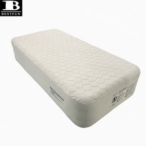 Colchón Inflable Elevado Tamaño Individual con Bomba Integrada, Cubierta Acolchada Oxford 1000D para Camping, Aire Libre y Hogar - Product Image 2