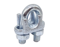 Galvanisé Malléable DIN741 Câble Clips De Câble