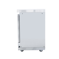 Peralatan Dapur BBQ Luar Ruangan Modern dari Baja Tahan Karat dengan Dua Pintu Tunggal, Tahan Korosi, Tahan Panas, Tahan Air.