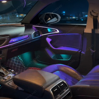KYNCHO pour Audi A6 C7, éclairage ambiant LED pour voiture, éclairage intérieur de voiture, éclairage ambiant automobile, éclairage intérieur de voiture