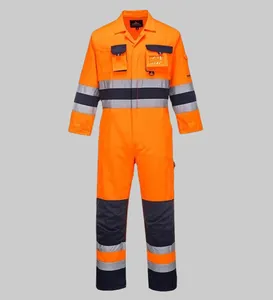Flame Retardant Coverall Waterproof Oil And Gas Building One-piece Coverall