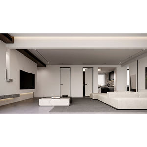 Alta calidad personalizada <span class=keywords><strong>de</strong></span> lujo barato estilo chino moderno columpio puerta <span class=keywords><strong>de</strong></span> madera Panel <span class=keywords><strong>de</strong></span> melamina puerta <span class=keywords><strong>de</strong></span> vidrio - Product Image 5