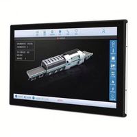 Panneau de commande de sauna 15,6 pouces avec écran tactile capacitif 10 points, ordinateur embarqué 4 Go de RAM, PC de bureau en profilé aluminium, en stock