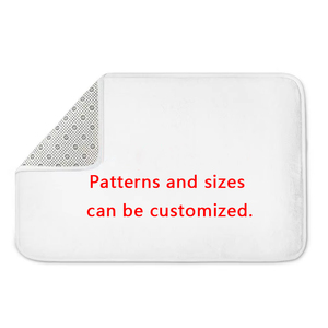 Tapis <span class=keywords><strong>de</strong></span> salle <span class=keywords><strong>de</strong></span> bain en éponge <span class=keywords><strong>de</strong></span> polyester doux, design nordique, pour usage domestique, absorbant l'<span class=keywords><strong>eau</strong></span>, antidérapant, résistant à la saleté et à l'usure - Product Image 5