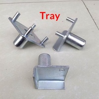 Disque de connexion en acier pour rosette, plaque à bride à verrouillage rapide pour structure de treillis, échafaudage Ringlock et accessoires de support de scène