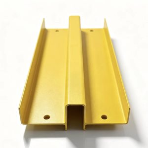 Plaque métallique en U CNC, acier laminé à froid SPCC, utilisée pour la coque de protection des équipements automatisés - Product Image 2