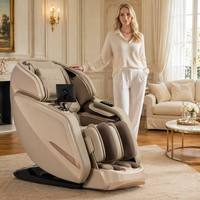 Fauteuil de massage premium inclinable avec technologie SL-Track et AI/4D, expérience de relaxation