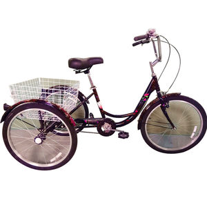 Bicicleta de 3 ruedas de 26 pulgadas hecha en fábrica "triciclo rickshaw" Triciclo de <span class=keywords><strong>segunda</strong></span> <span class=keywords><strong>mano</strong></span> para adultos a la venta - Product Image 3