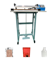 Scelleuse thermique semi-automatique à pédale avec coupeur pour emballage de sachets en plastique PE, aluminium, aliments, boissons, produits chimiques