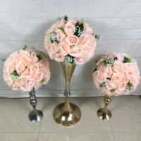 Boule de fleurs artisanale SPR pour décoration de mariage, fête prénatale, hôtel, anniversaire, décoration intérieure, fête des mères et Halloween