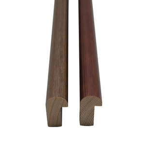 Moulures d'angle en bois massif couleur noyer 120 mètres, bandes pour cadres photo, durables, usage intérieur, design traditionnel - Product Image 2